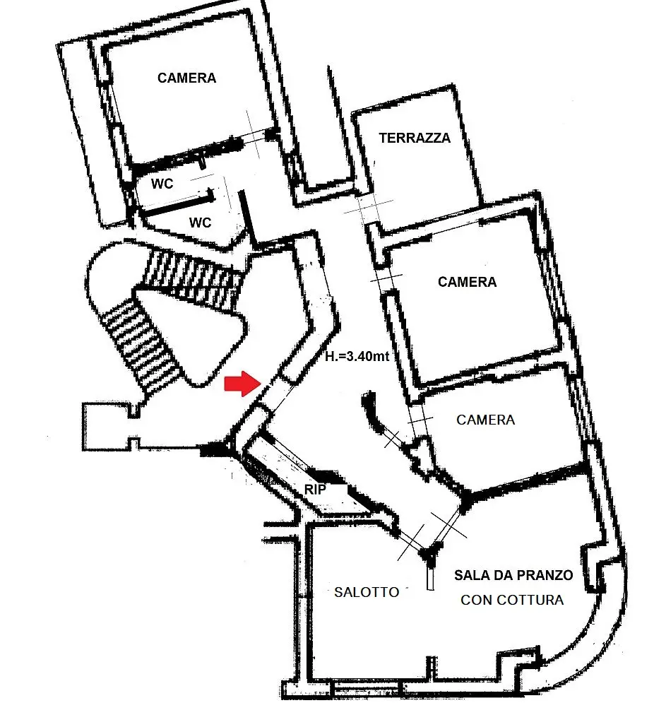 Via Prato Santo nr.1 plan